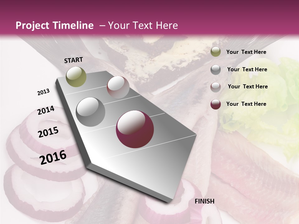 Portion Vegetable Green PowerPoint Template