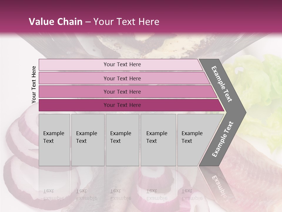 Portion Vegetable Green PowerPoint Template