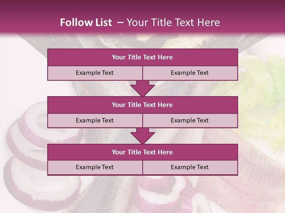 Portion Vegetable Green PowerPoint Template