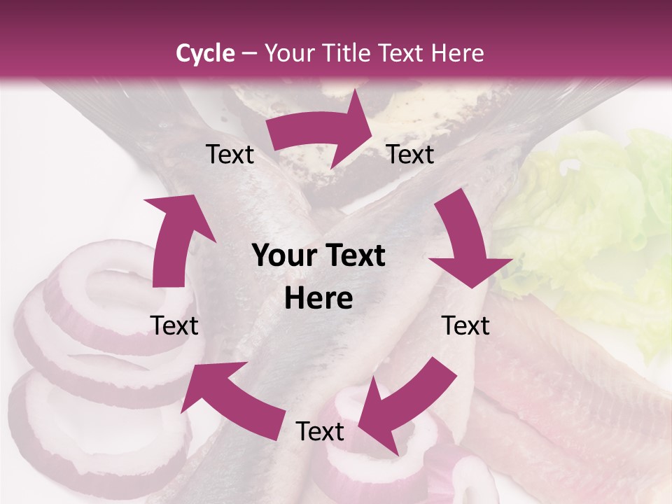 Portion Vegetable Green PowerPoint Template