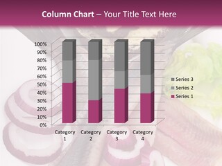 Portion Vegetable Green PowerPoint Template