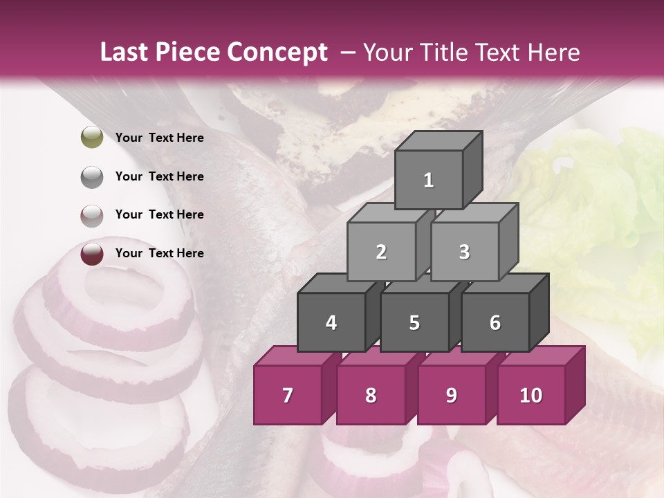 Portion Vegetable Green PowerPoint Template