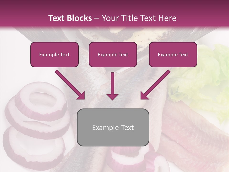 Portion Vegetable Green PowerPoint Template