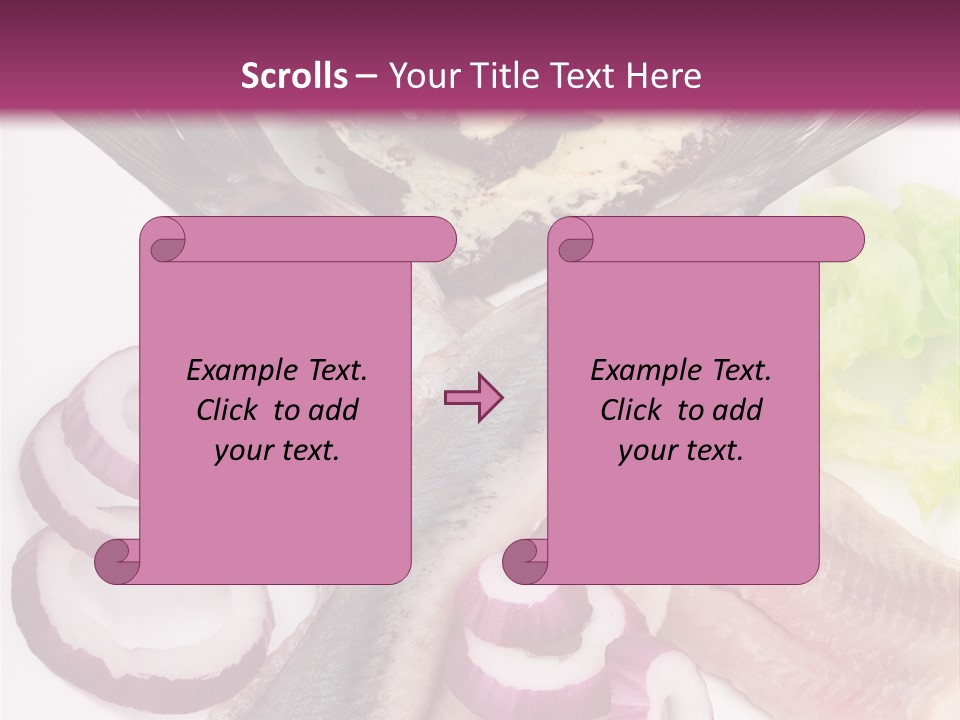 Portion Vegetable Green PowerPoint Template