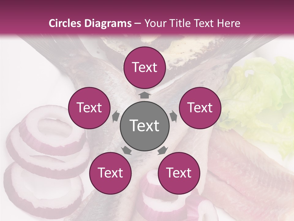 Portion Vegetable Green PowerPoint Template