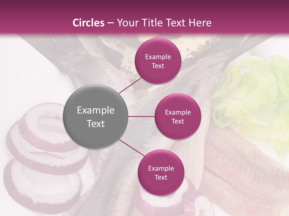 Portion Vegetable Green PowerPoint Template