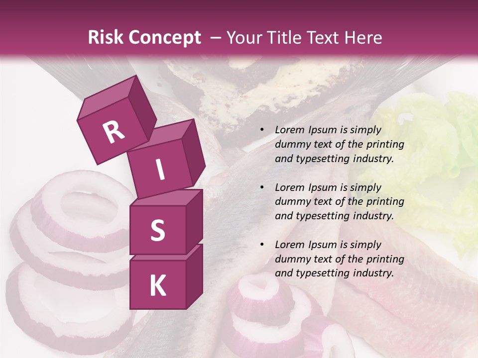 Portion Vegetable Green PowerPoint Template