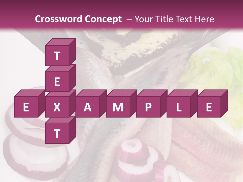 Portion Vegetable Green PowerPoint Template