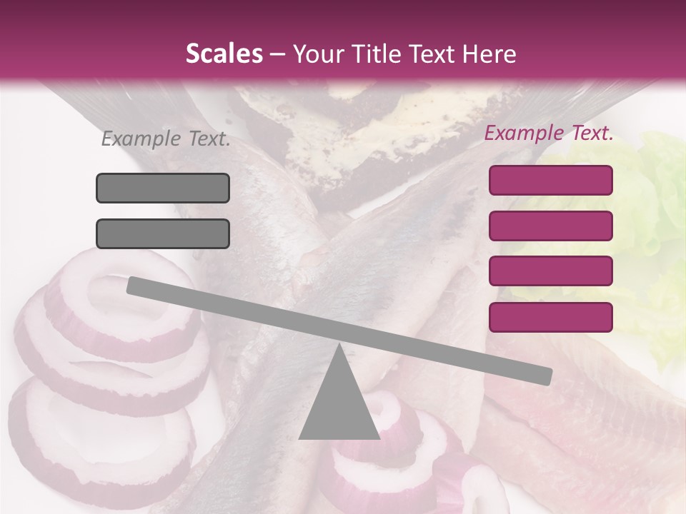 Portion Vegetable Green PowerPoint Template