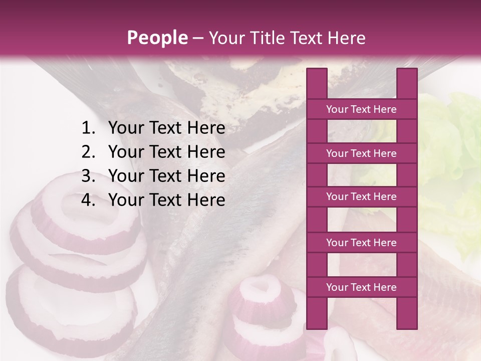 Portion Vegetable Green PowerPoint Template