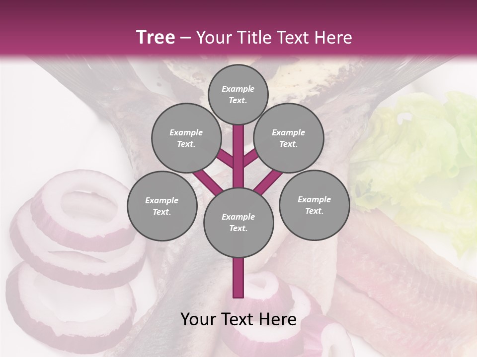 Portion Vegetable Green PowerPoint Template