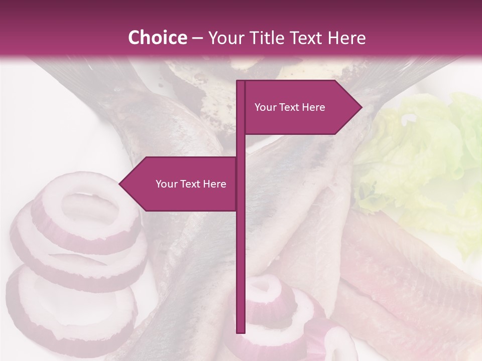 Portion Vegetable Green PowerPoint Template