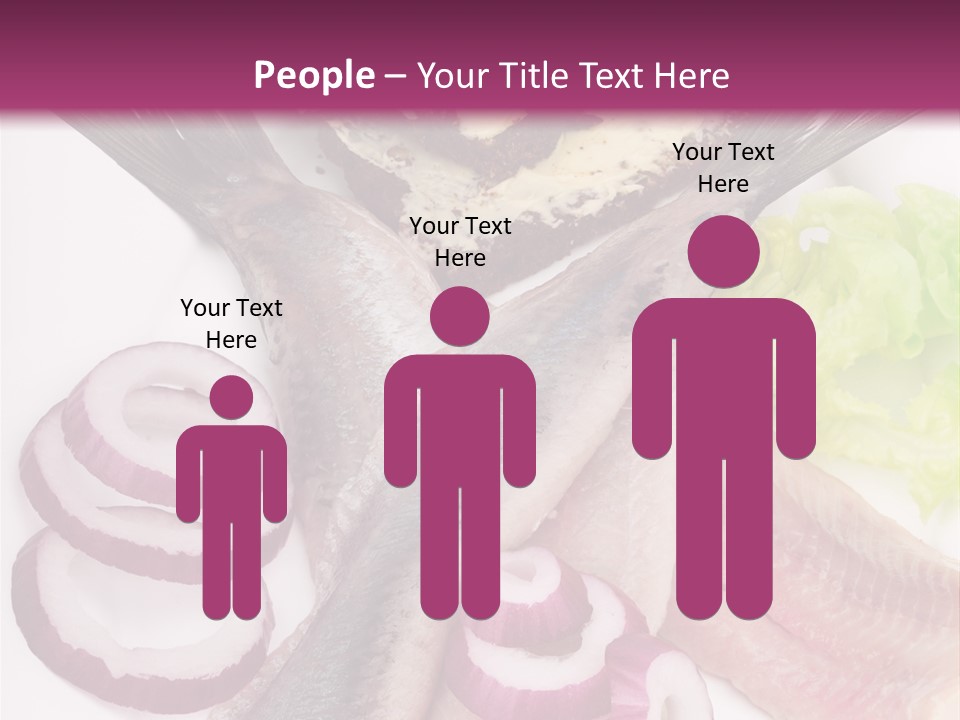 Portion Vegetable Green PowerPoint Template