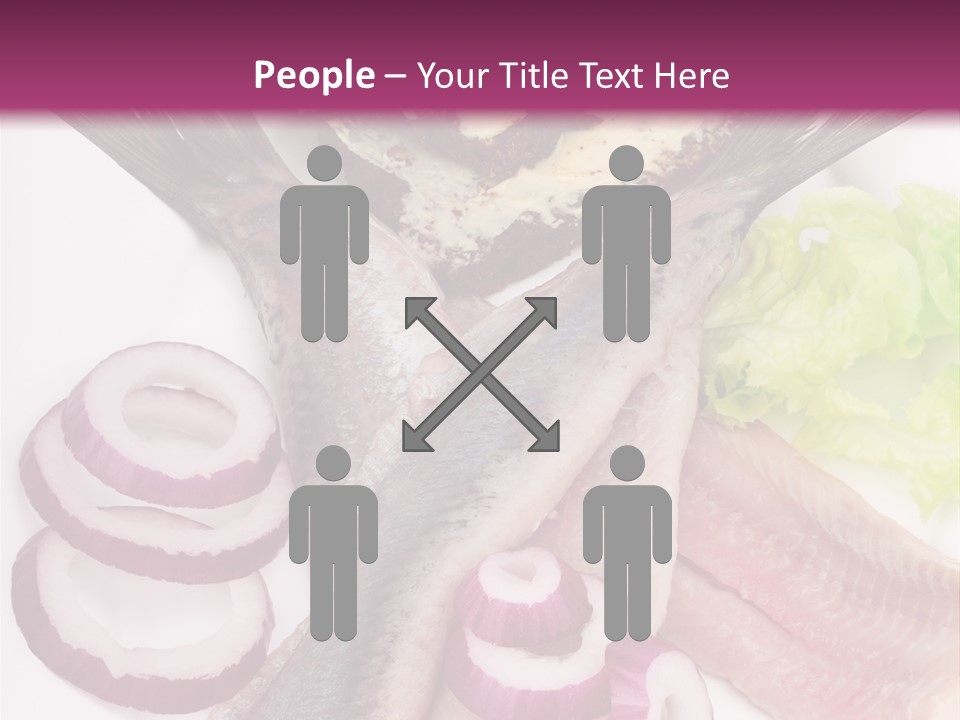 Portion Vegetable Green PowerPoint Template