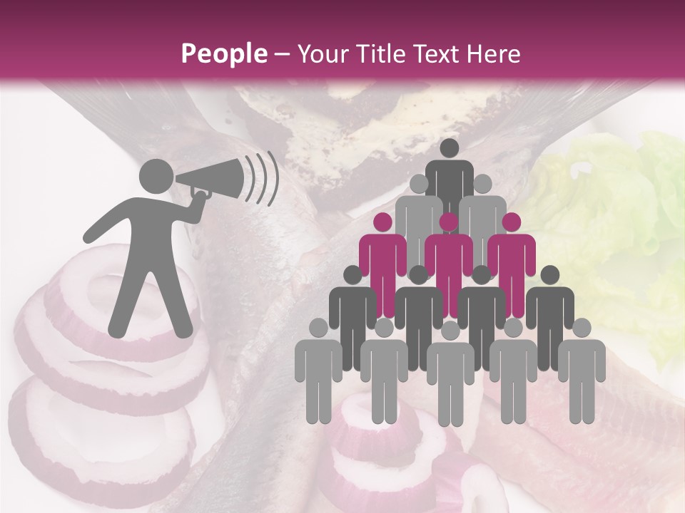 Portion Vegetable Green PowerPoint Template