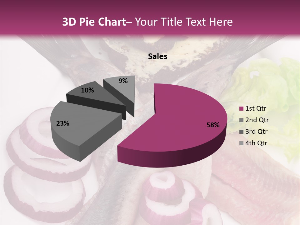 Portion Vegetable Green PowerPoint Template