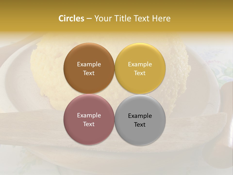 Red Dinner Lunch PowerPoint Template