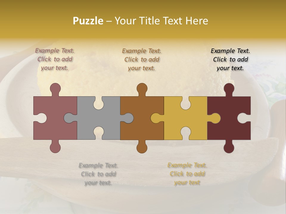 Red Dinner Lunch PowerPoint Template