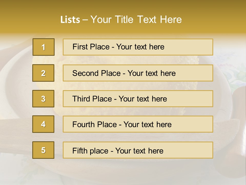 Red Dinner Lunch PowerPoint Template