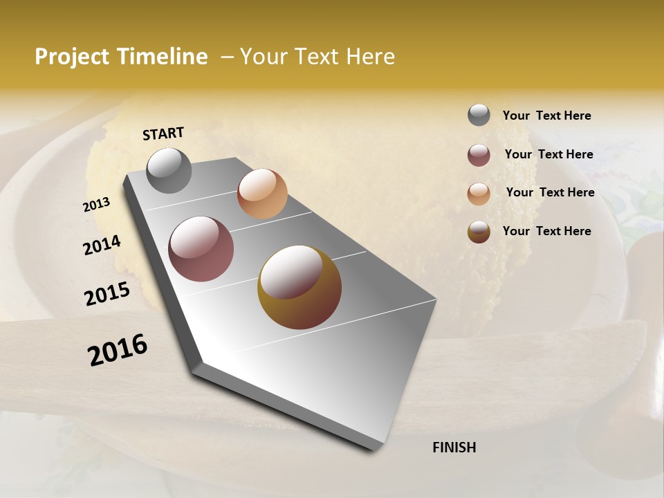 Red Dinner Lunch PowerPoint Template