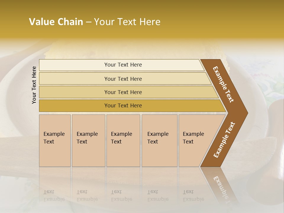 Red Dinner Lunch PowerPoint Template