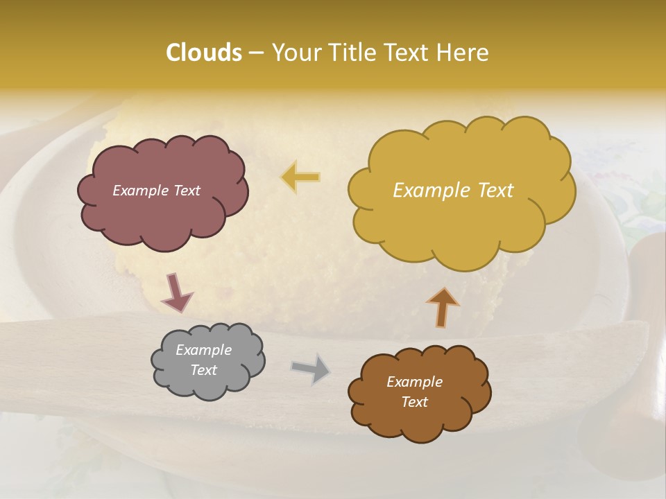 Red Dinner Lunch PowerPoint Template