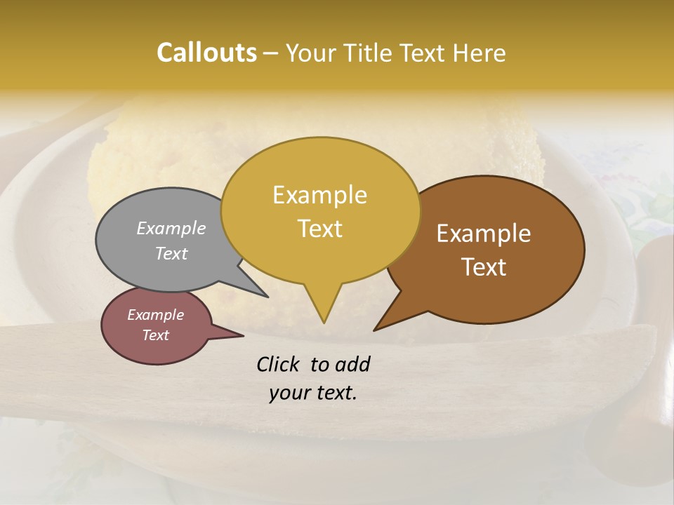 Red Dinner Lunch PowerPoint Template