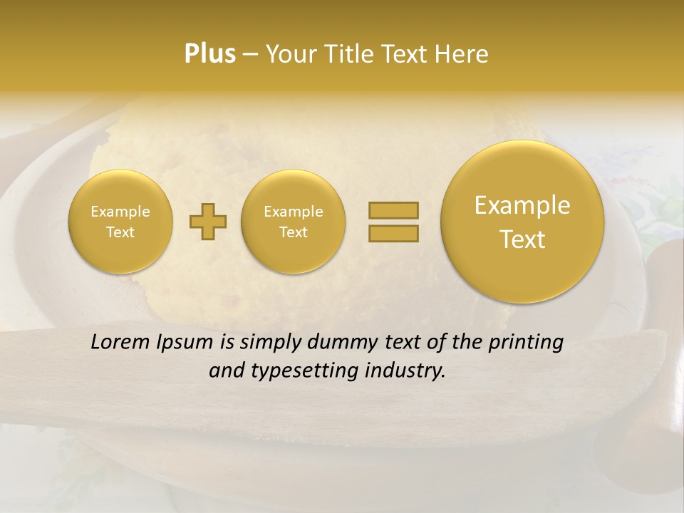 Red Dinner Lunch PowerPoint Template