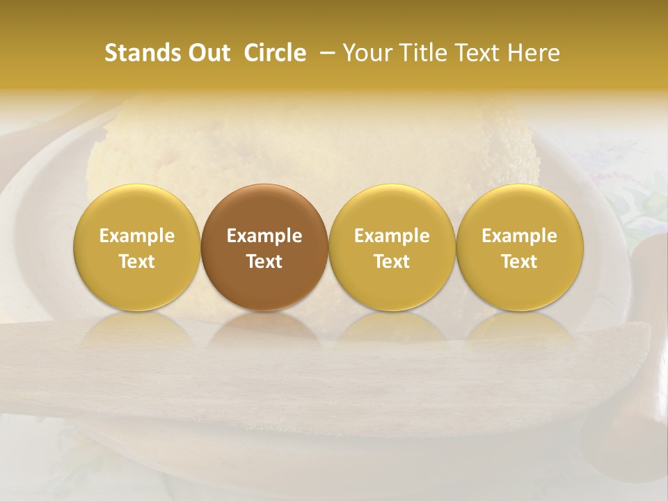 Red Dinner Lunch PowerPoint Template