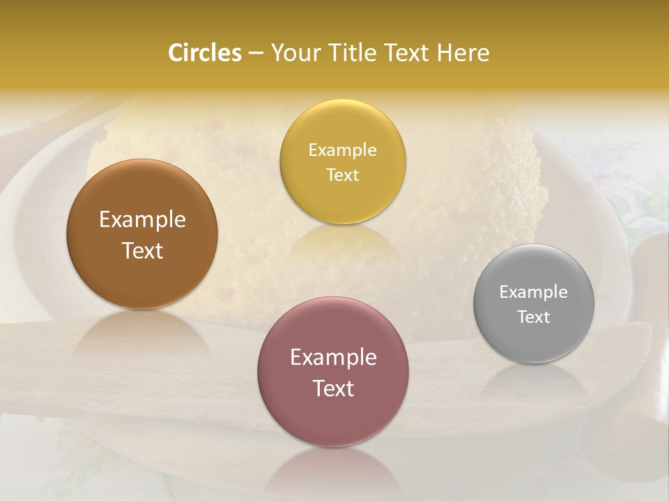 Red Dinner Lunch PowerPoint Template