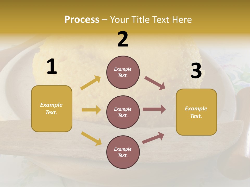 Red Dinner Lunch PowerPoint Template