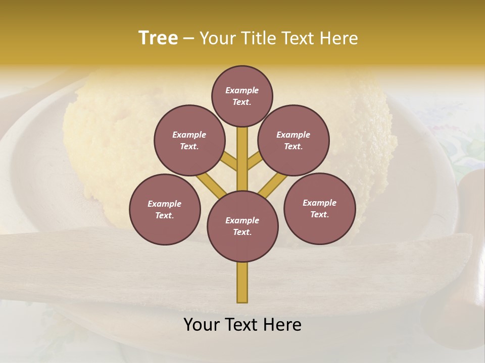 Red Dinner Lunch PowerPoint Template