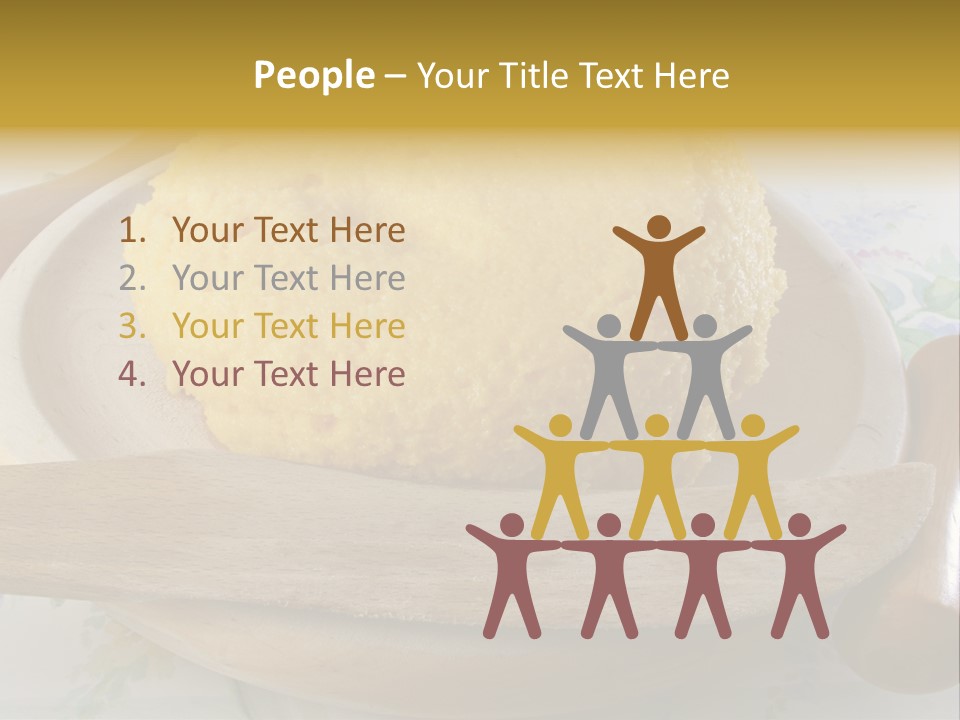 Red Dinner Lunch PowerPoint Template