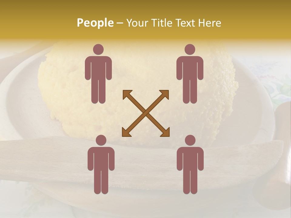 Red Dinner Lunch PowerPoint Template