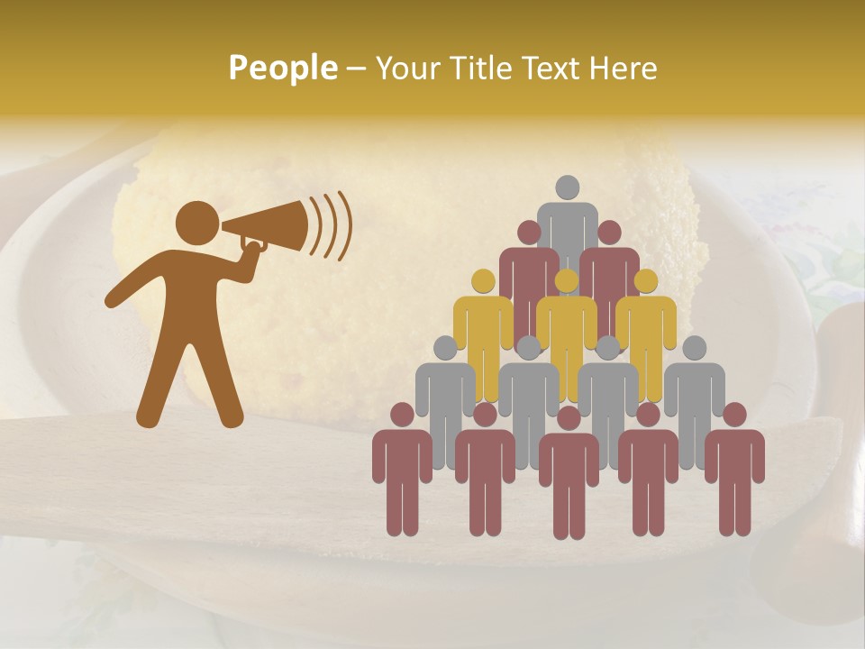 Red Dinner Lunch PowerPoint Template