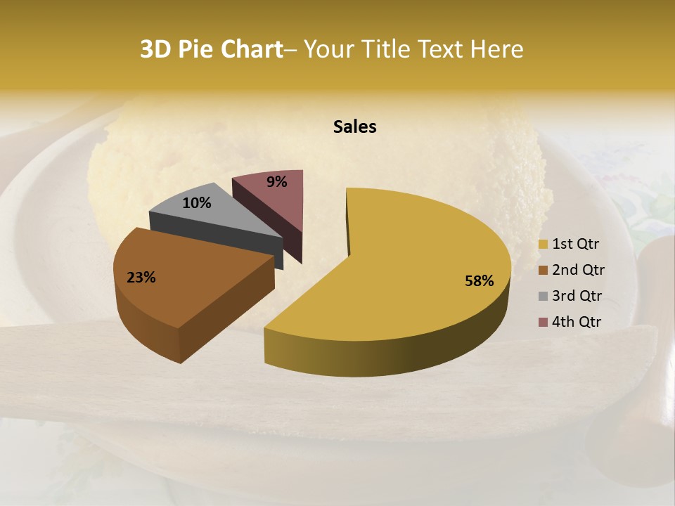 Red Dinner Lunch PowerPoint Template