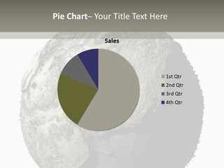 Grunge Barren Waterless PowerPoint Template