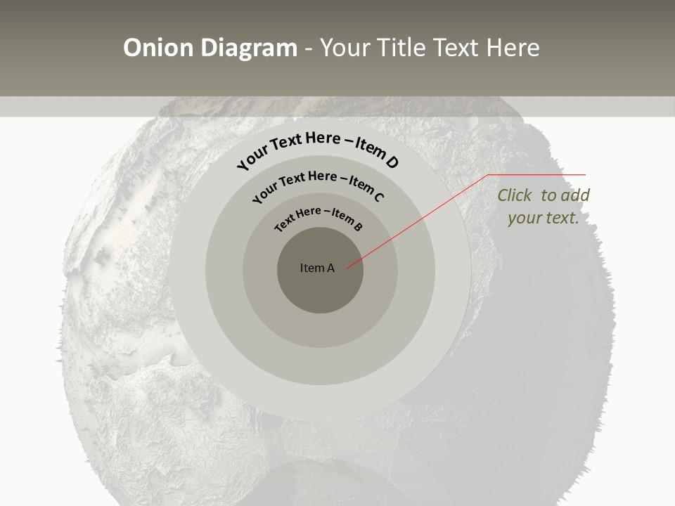 Grunge Barren Waterless PowerPoint Template