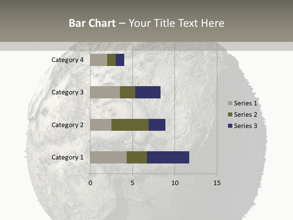 Grunge Barren Waterless PowerPoint Template