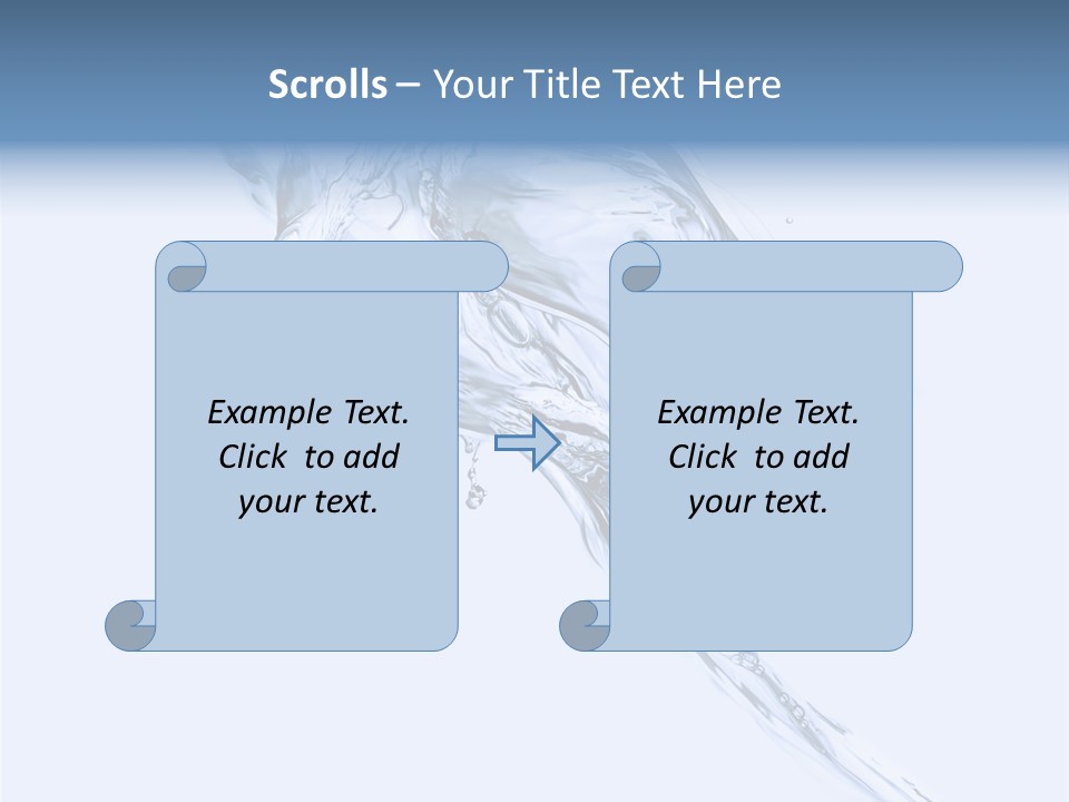 Outline Surface Silhouette PowerPoint Template