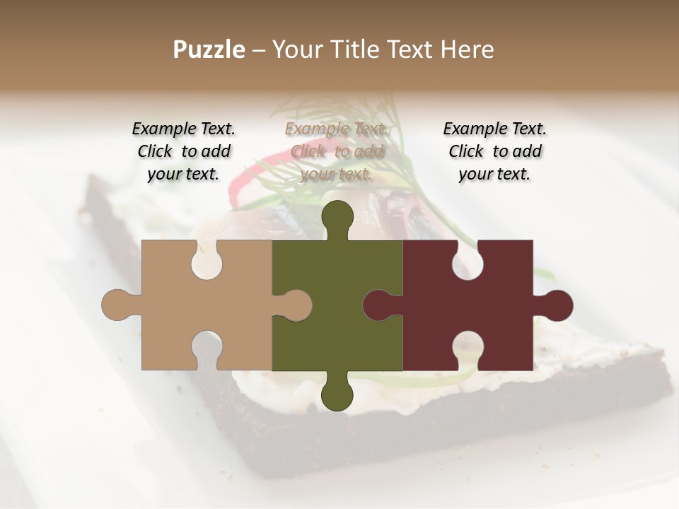 Dill Onion Fruit PowerPoint Template