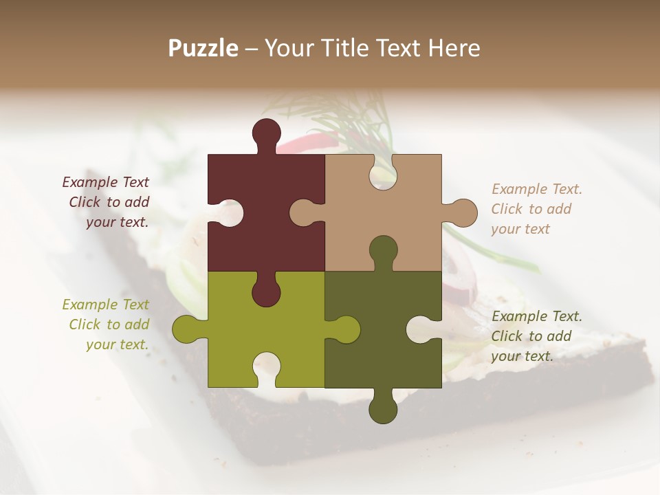 Dill Onion Fruit PowerPoint Template