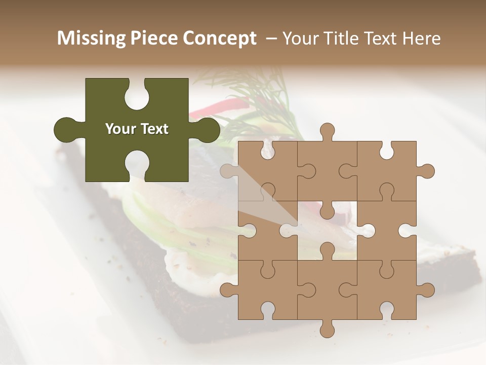 Dill Onion Fruit PowerPoint Template