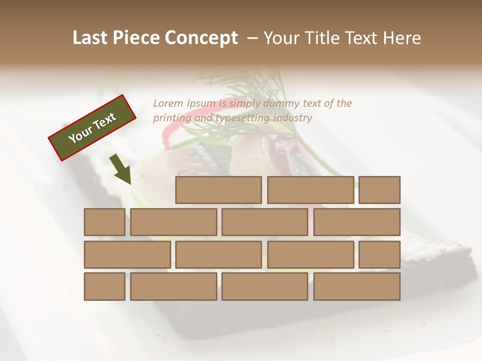 Dill Onion Fruit PowerPoint Template