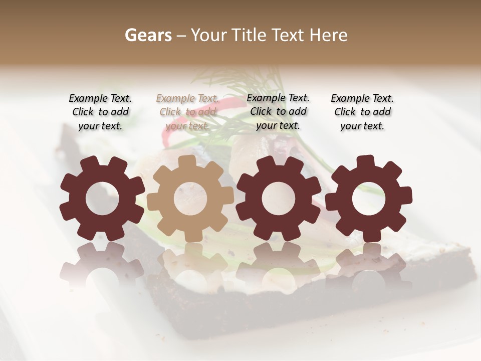 Dill Onion Fruit PowerPoint Template