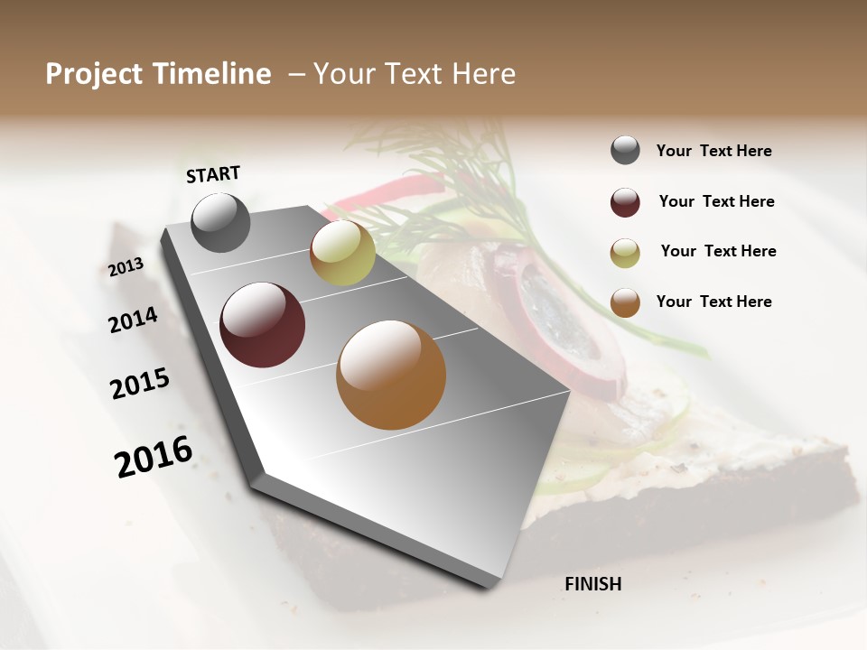 Dill Onion Fruit PowerPoint Template