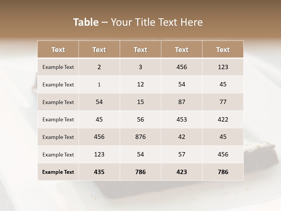 Dill Onion Fruit PowerPoint Template