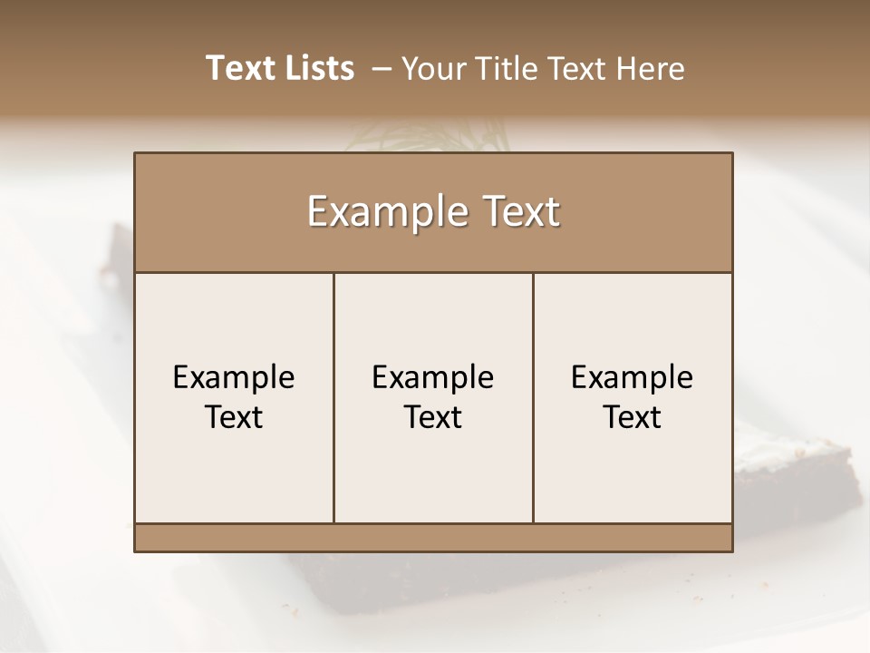 Dill Onion Fruit PowerPoint Template