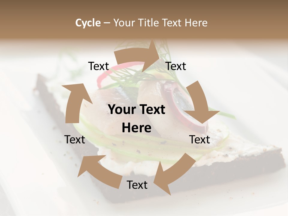 Dill Onion Fruit PowerPoint Template