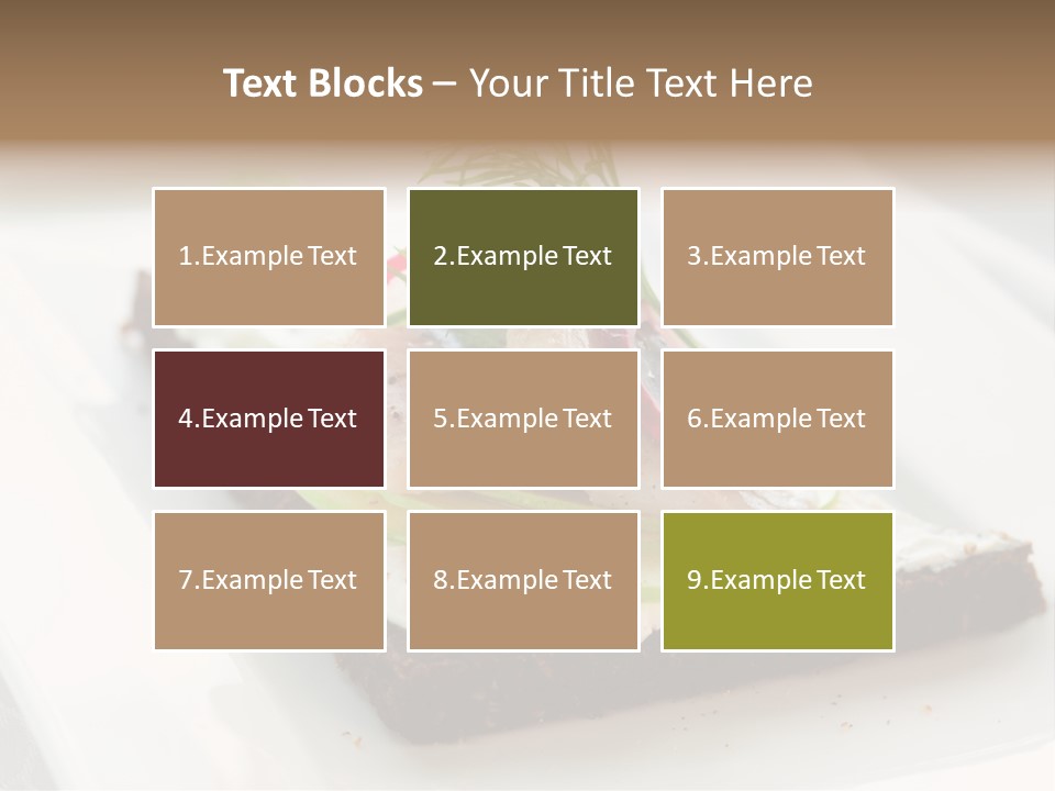 Dill Onion Fruit PowerPoint Template